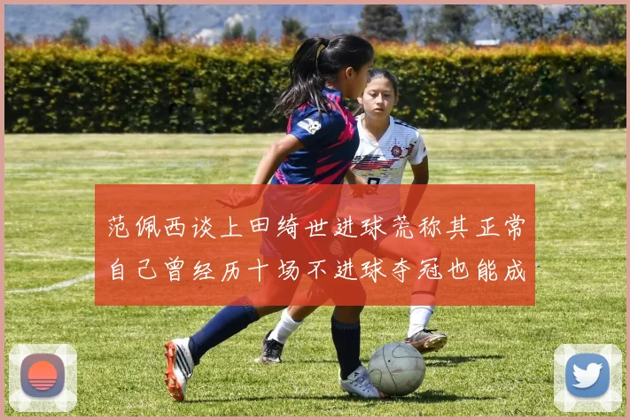 范佩西谈上田绮世进球荒称其正常自己曾经历十场不进球夺冠也能成功